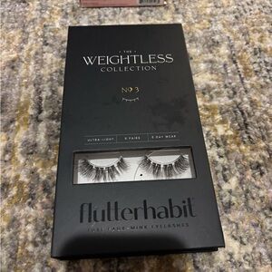 FlutterHabit Luxe Faux Mink Eyelashes - Black